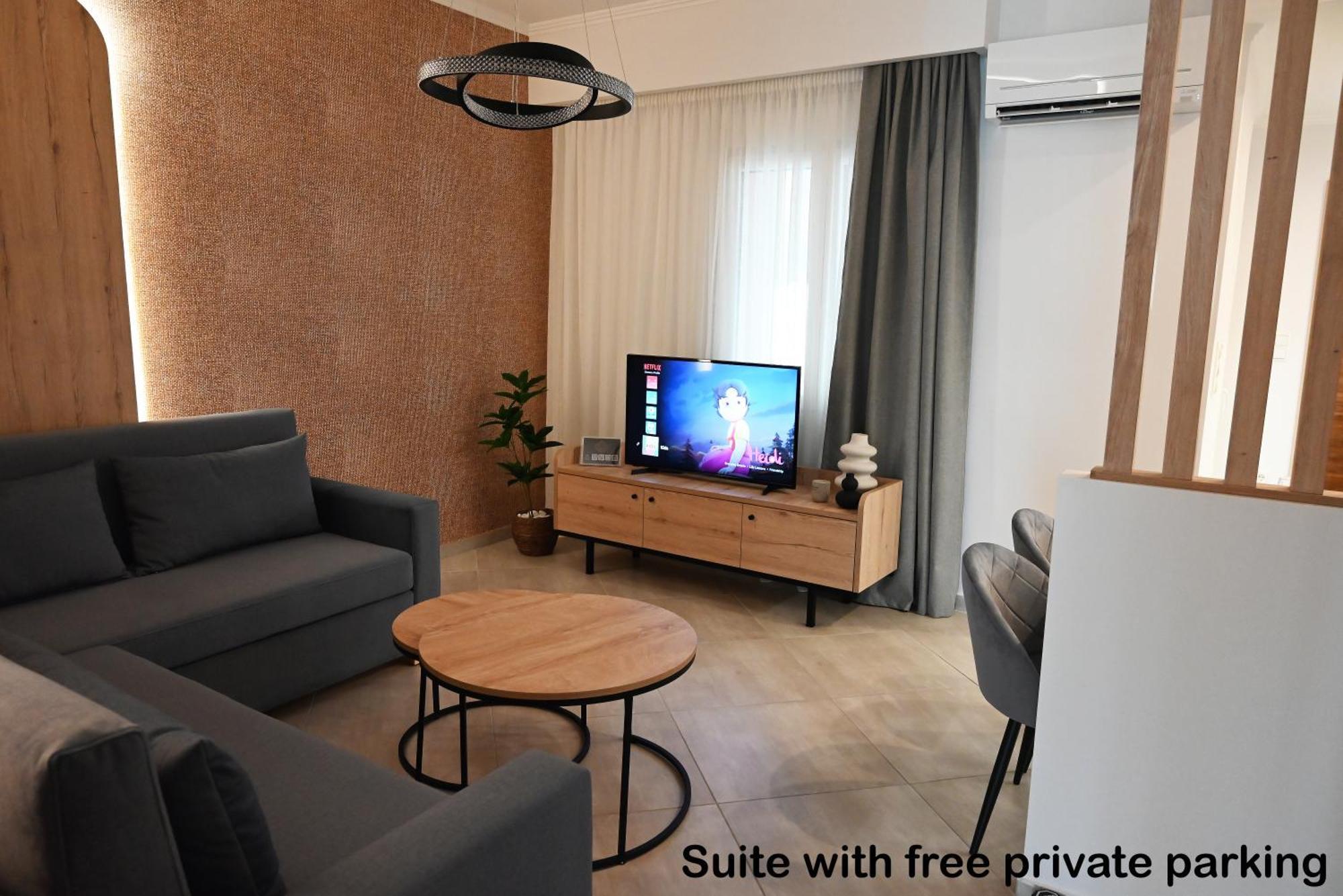 Mouson Luxury Suite With Free Private Parking Kavala Exterior photo